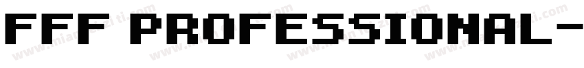 FFF Professional字体转换
